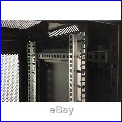 12u Server Rack/cabinet 600 (W) x 800 (D) x 634 (H) Glass Front Door Flat Pack