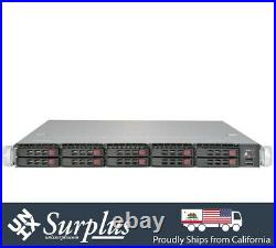 1U 10 Bay SFF Server X9DRD-iT+ 2x Xeon E5-2650 V2 32GB 2x10G-T 3008 12Gb/s SAS3