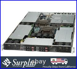 1U Supermicro Mining Server 3x GPU Tesla Slot 2x Xeon E5-2658 V2 K80 Compatible