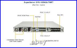 1U Supermicro Skylake Machine Learning Server AI 4x NVIDIA Tesla GPU 1029GQ-TNRT