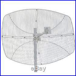 2.4GHz 27dBi DIRECTIONAL PARABOLIC GRID ANTENNA N STYLE (Only 1 unit)