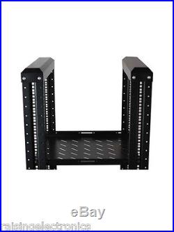 27U 4 Post Open Frame Server Data Rack 19 22 Deep With 3 pairs of L Rails