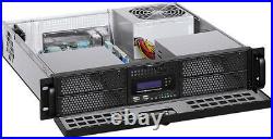 2U (Door LCD) (4x5.25+ 4x2.5 HDD Bay)(Rackmount Chassis)(D16.93 ITX Case)NEW