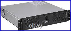 2U (Door LCD) (4x5.25+ 4x2.5 HDD Bay)(Rackmount Chassis)(D16.93 ITX Case)NEW