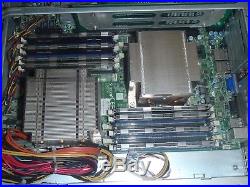 2U Supermicro X8DTU 2.5 24 Bay Server SAS216A Intel QC 2.4GHz 32GB 8x 4GB