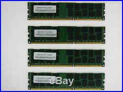 32GB (4X8GB) DDR3 PC3-10600 ECC REG 240-PIN 1333MHZ (Server Memory)