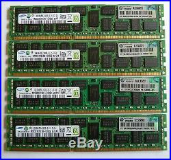 32GB (4x8GB) Memory PC3-10600R ECC DDR3-1333MHz HP DELL IBM Apple Lenovo