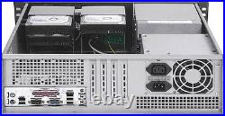 3U (Fan LCD) (ATX/ITX) (3x5.25+7xHDDs Bay) Rackmount Chassis(D14.96 Case) NEW