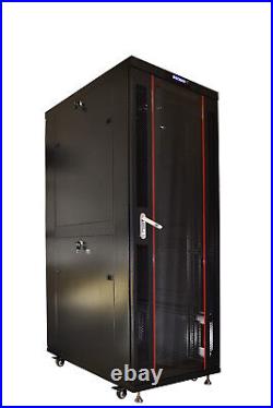 42U Sysracks IT Network Data Server Rack Cabinet Enclosure 32 Depth FREE BONUS