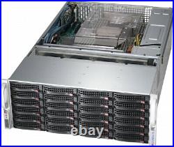 4U 36 Bay Server SAS2 Expander X9DRI-LN4F+ 2x E5-2650 V2 128GB 9260-8i RAID