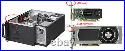 4U (Front Access) (2x5.25+ 6x3.5Bay)(Rackmount Chassis)(ATX/ITX)(D14 Case)NEW