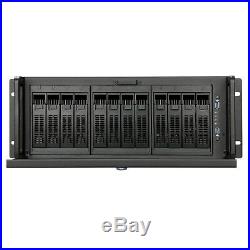 4U Rackmount Server Case or Chassis, 12x SATA / SAS 5x Cooling Fans