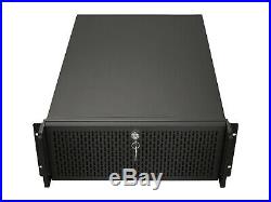 4U Rackmount Server Case or Chassis, 8 Included Cooling Fans, 15 x Internal Bays