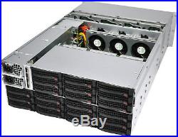 4U Supermicro 45 Hard Drive Bay SAS2 SATA JBOD Storage Expander SC847E16-RJBOD