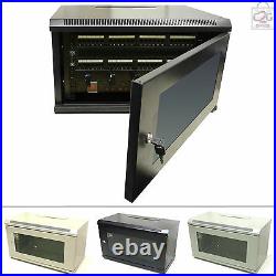 6U Wall Cabinet Network Data Rack For Patch Panel & PDU Comms PDU Patch Panel