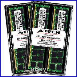 A-Tech 32GB 4 x 8GB PC3-12800 DDR3 1600MHz ECC Registered Memory RAM for HP Z420