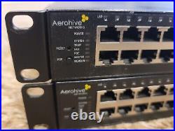 Aerohive AH-SR2348P 48 port Gigabit PoE Network Switch with Power Cable