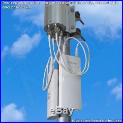 Altelix 4 Port 2.4 GHz & 5 GHz Dual Band/Dual Polarity 4x MIMO WiFi Omni Antenna