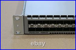 Arista DCS-7050S-52-R 52-Port 10GbE SFP+ Layer 3 Switch (Rear-Front Airflow)