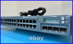 Aruba S2500-48P-4x 10G PoE 48 Port Gigabit Mobility Access Switch withEars