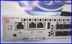 Brocade BR-VDX6720-24-F 6720 Layer 2 Ethernet Switch 24x 10 Gb SFP+ Uplink JMW