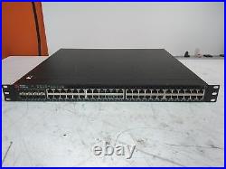 Brocade ICX6610-48-PI 48-Port Ethernet Rackmount Network Switch Dual PSU