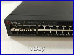 Brocade ICX6610-48P 48-Port PoE Switch Tested Reset
