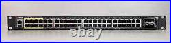 Brocade ICX7450-48P 48 Port PoE+ Gig Switch with one PSU with ICX7400-4X1GF SFP+