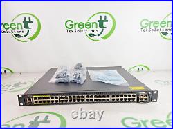 Brocade ICX7450-48P-STK-E 48-Port PoE+ 1x ICX7400-4X10GF + 2x ICX7400-1X40GQ