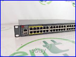 Brocade ICX7450-48P-STK-E 48-Port PoE+ 1x ICX7400-4X10GF + 2x ICX7400-1X40GQ