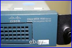 CISCO MCS 7800 SERIES MCS 7825-I3 1U MEDIA CONVERGENCE SERVER, 2 x 146GB HD