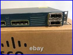 CISCO WS-C3560E-12SD-E 12 Port SFP Giga Layer 3 Switch 10G ipservices 3560E-12SD