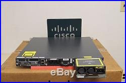 CISCO WS-C3750E-48PD-SF 48 Port Gigabit Layer 3 POE Switch 10Gbps Uplinks 3750E