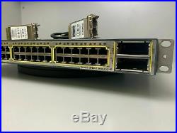 CISCO WS-C3750E-48PD-SF 48 Port PoE 10Gbps 3750E Gigabit Switch 1YR WARRANTY