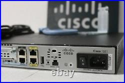 CISCO1921-SEC/K9 Cisco 1921 2-Port Gigabit Router Cisco1921-SEC/K9 1 YR WRNT