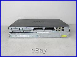 Cisco 2911 15.4 IOS Integrated Services Router CISCO2911/K9 missing faceplate