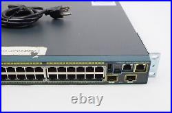 Cisco 2960-X WS-C2960X-48LPD-L Fiber Capable 10G PoE+ 370 Watt V03 1 Bad Port