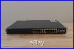 Cisco 2960S WS-C2960S-24PS-L 24Port Gigabit Ethernet Switch PoE 15.0 OS