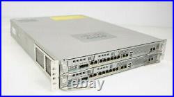 Cisco ASA 5585-X Firewall 2x PSU + 2x SSP-10 Module No HDD
