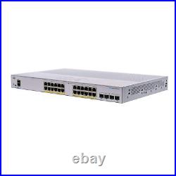 Cisco Business CBS350-24P-4G Managed Switch 24 Port GE New Sealed