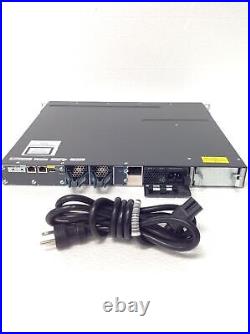 Cisco Catalyst 3560-X WS-C3560X-24P-L PoE Gigabit Switch with C3KX-NM-1G/RackEars