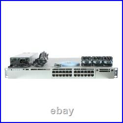 Cisco Catalyst 3850 24P 1GbE 435W PoE+ IP Base Switch WS-C3850-24P-S