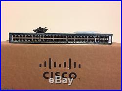 Cisco Catalyst 4948 WS-C4948-S 48 Port L3 Gigabit Switch Single AC SAME DAY SHIP