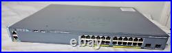 Cisco Catalyst WS-C2960X-24PD-L GigE PoE 370W, 2 x 10G SFP+, LAN Base withC2960X-S