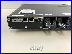 Cisco Catalyst WS-C3560X-48P-E 48-Port PoE+ Network Switch 2x715w