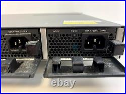 Cisco Catalyst WS-C3560X-48P-E 48-Port PoE+ Network Switch 2x715w