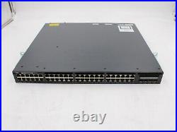Cisco Catalyst WS-C3650-24PS-L 24-Port 4x 1G Gigabit Ethernet Network Switch