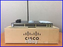 Cisco Catalyst WS-C3750G-48TS-S 48Port Gigabit Ethernet Switch SameDayShipping