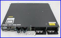 Cisco Catalyst WS-C3750X-12S-E 12 Port Gigabit Ethernet Network Switch Dual PSU