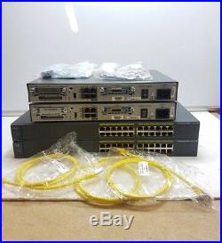 Cisco Ccna Ccnp Lab Adv Kit 1841 Router 2960 Switch Wic Cards Dte Dce Cables